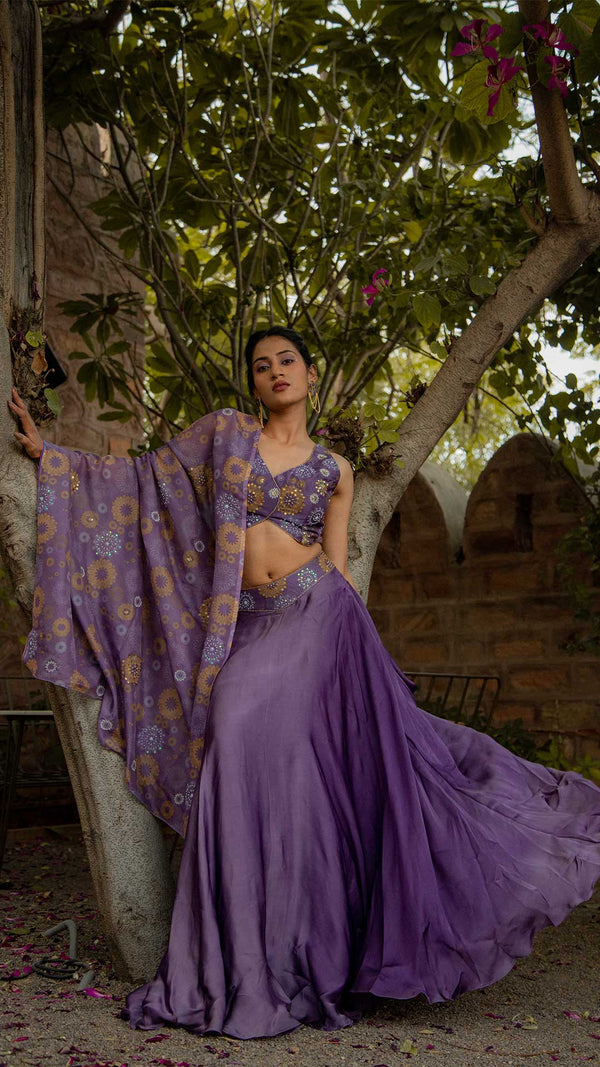 Zard Lehenga Set